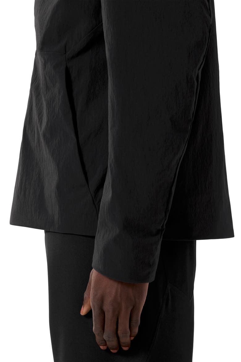Mionn Water Resistant Insulated Overshirt, Alternate, color, BLACK