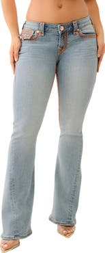 True Religion Joey Low Rise Flare Jeans