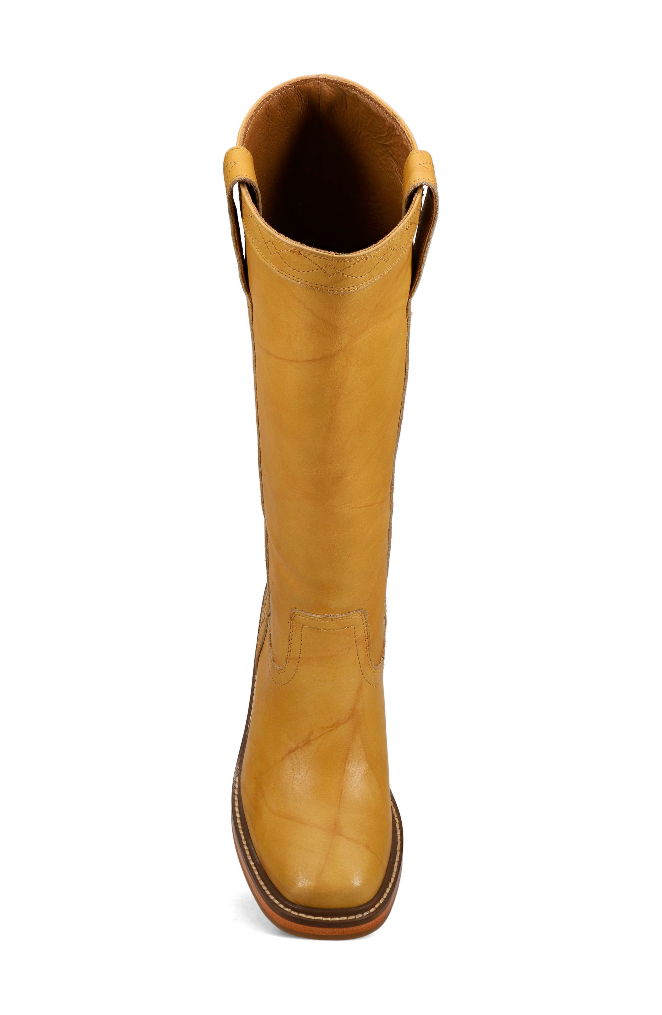 Kate Block Heel Boot, Alternate, color, BANANA