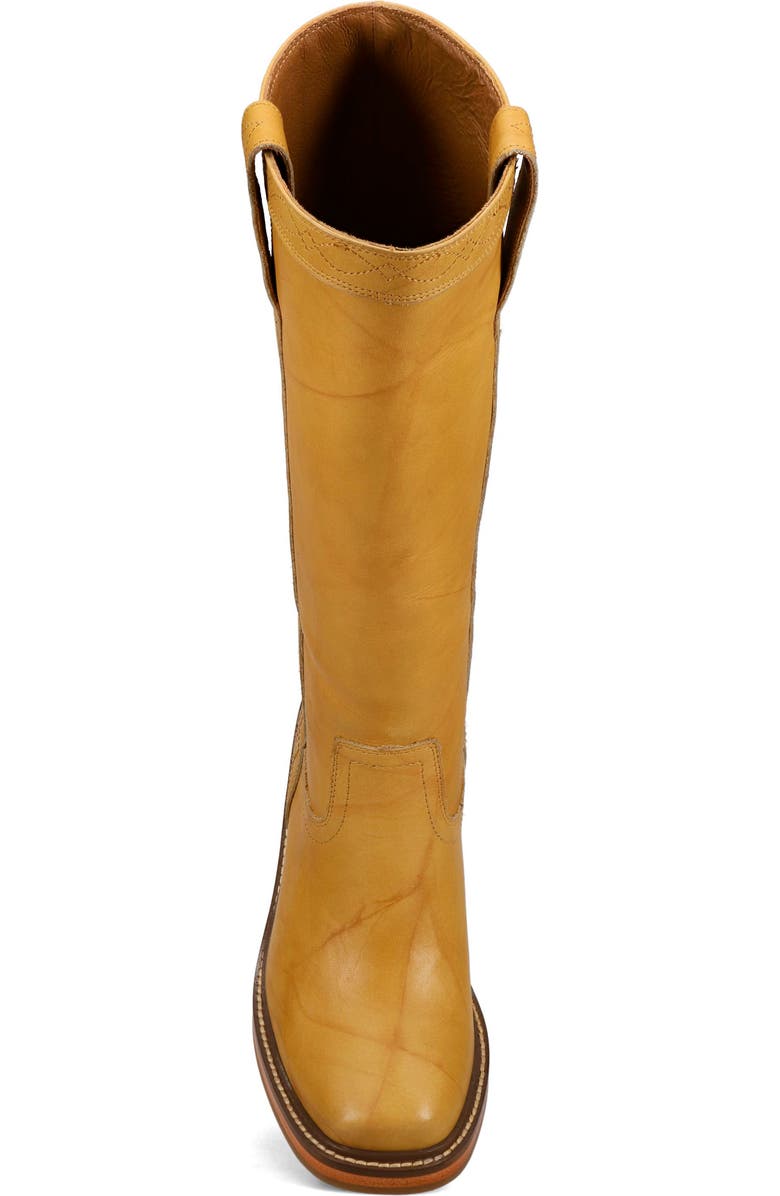 Frye Kate Block Heel Boot, Alternate, color, Banana