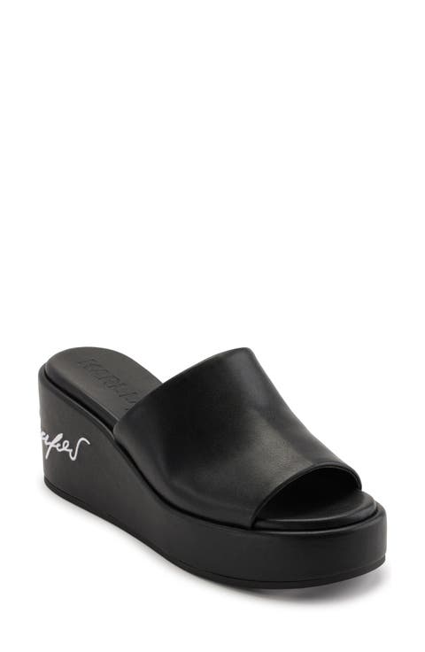 Karl Lagerfeld Paris メディプラットフォームサンダル☆全3色 Women's KARL LAGERFELD PARIS Platform Sandals | Nordstrom