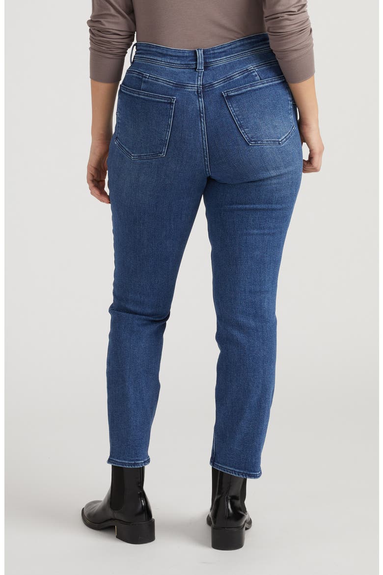 The Perfect High Waist Jeans, Alternate, color, TRUE BLUE