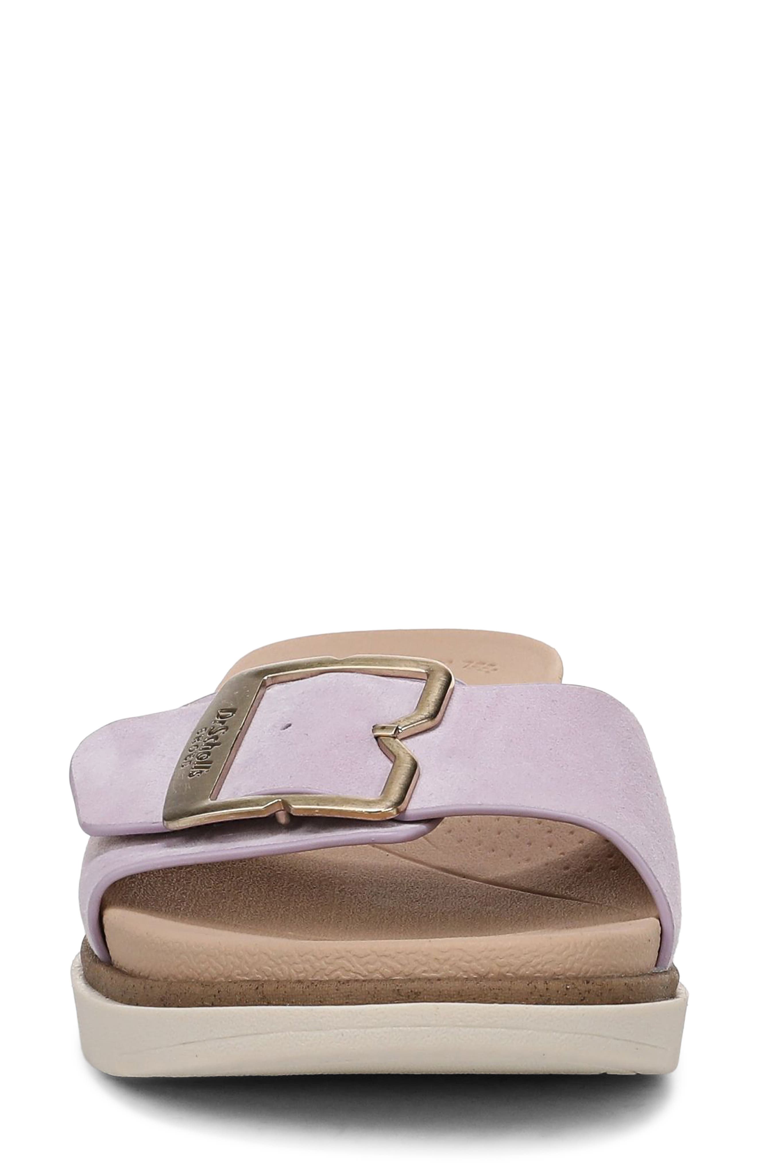 Paradis Buckle Slide Sandal, Alternate, color, LAVENDAR