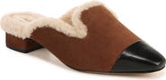 Veronica Beard Cecile Genuine Shearling Mule