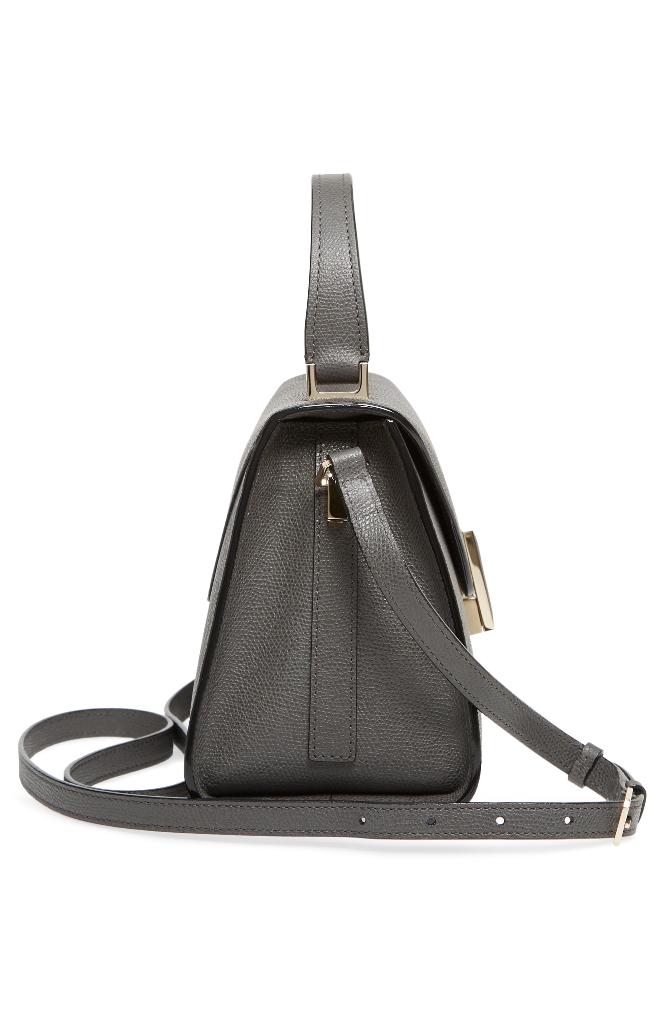 Iside Mini Top Handle Bag, Alternate, color, FUMO DI LONDRA