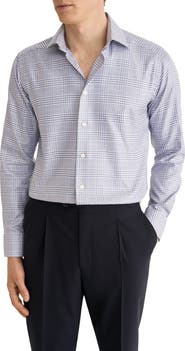 Eton Slim Fit Checked King Twill Shirt