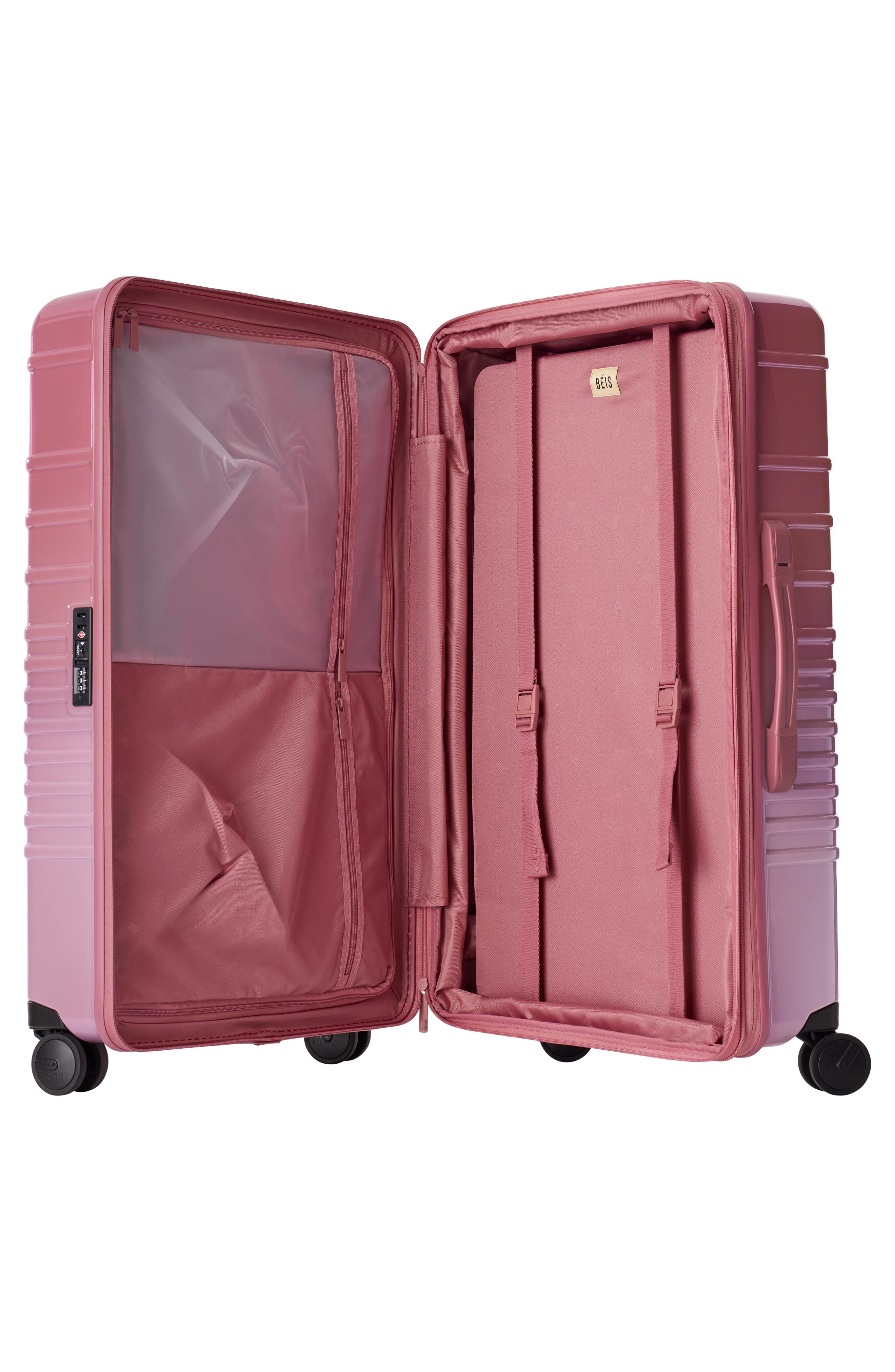 Béis The Wicked Large Expandable Check-In Roller, Alternate, color, 