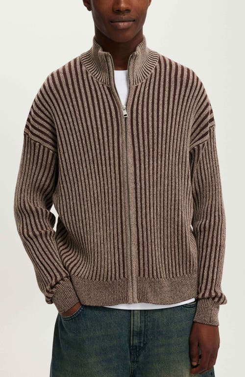 COTTON ON COTTON ON ZIP THROUGH KNIT 