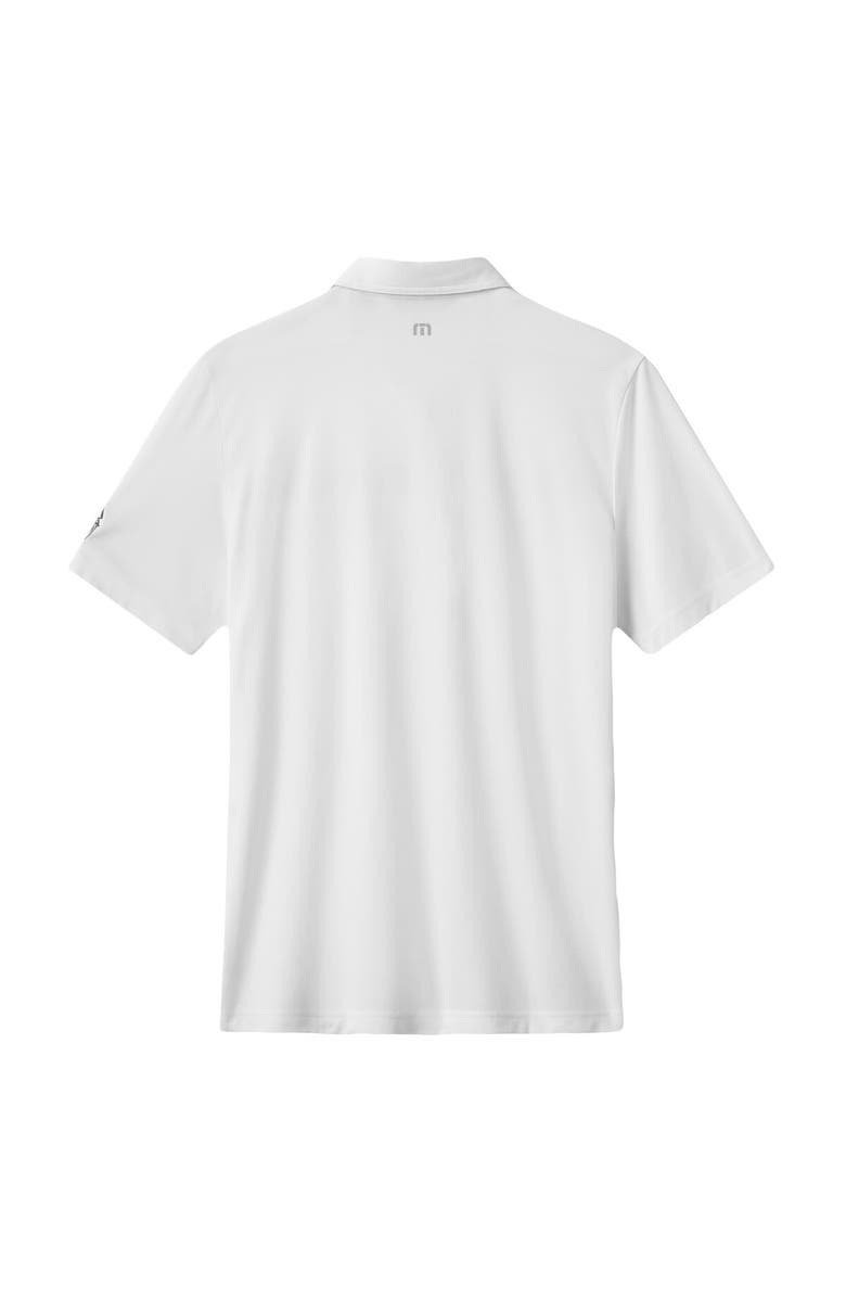 TravisMathew Men's TravisMathew White Seattle Mariners Top Recruit Tri-Blend Polo, Alternate, color, White