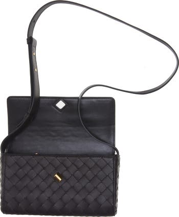 Bottega Veneta Mini Intrecciato Leather Crossbody Bag