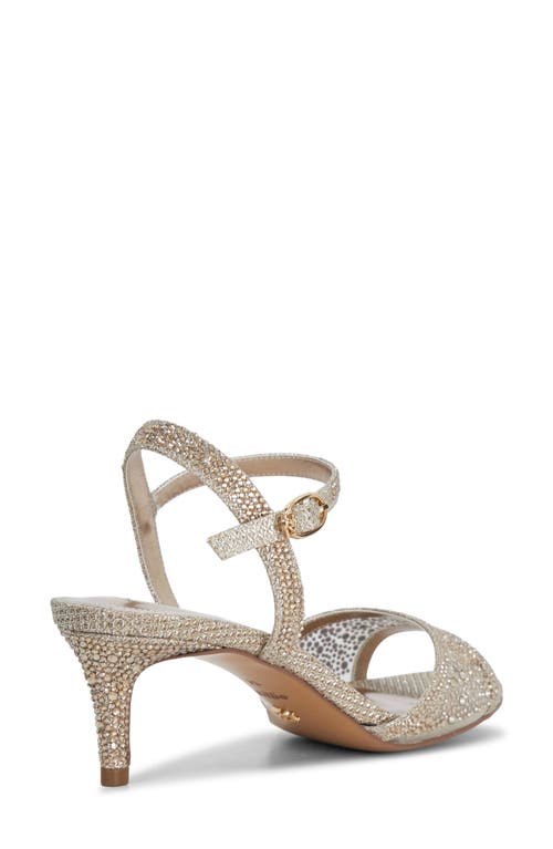 Dune London Manicure Ankle Strap Sandal In Multi