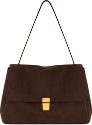 JW PEI Hilary Faux Suede Shoulder Bag