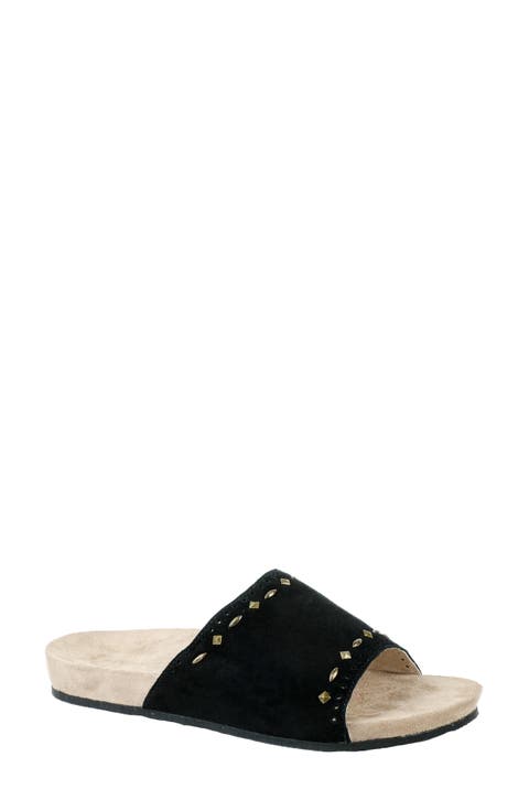 Sofia Stud Orthotic Slide Sandal
