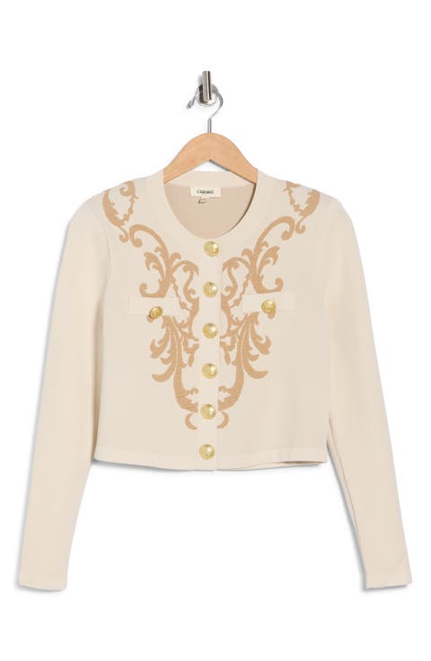 Kota Jacquard Cardigan