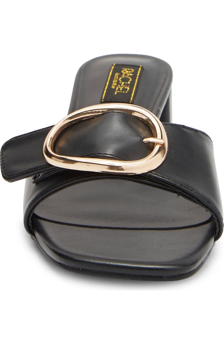 RACHEL Rachel Roy Sarah Block Heel Slide Sandal, Alternate, color, Black