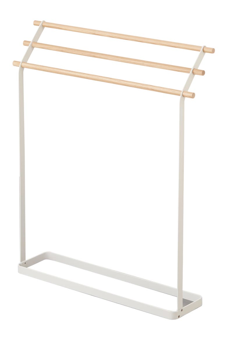 Bath Towel Hanger, Main, color, WHITE