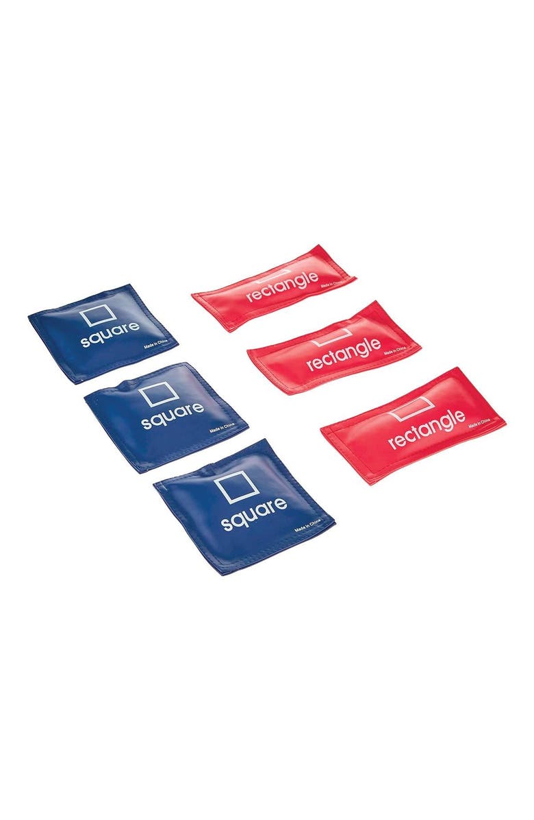 Kaplan Early Learning Company Geometric Beanbags - Set of 12, Alternate, color, Multicolored