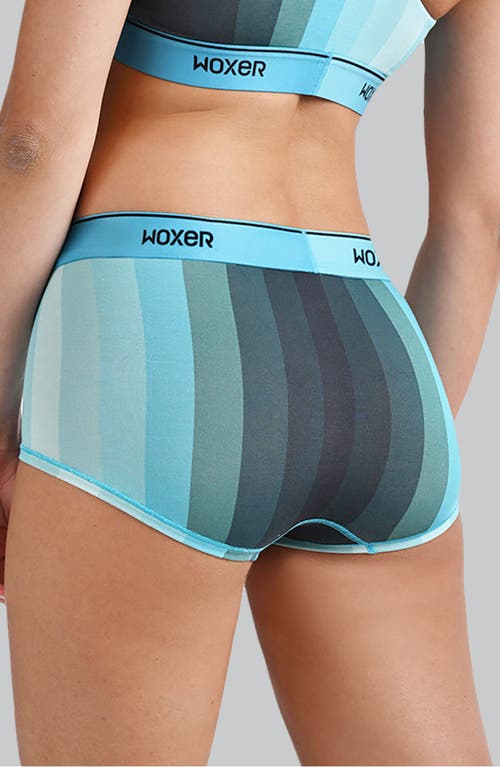 Woxer Bold Ultrasoft Boyshorts In Blue