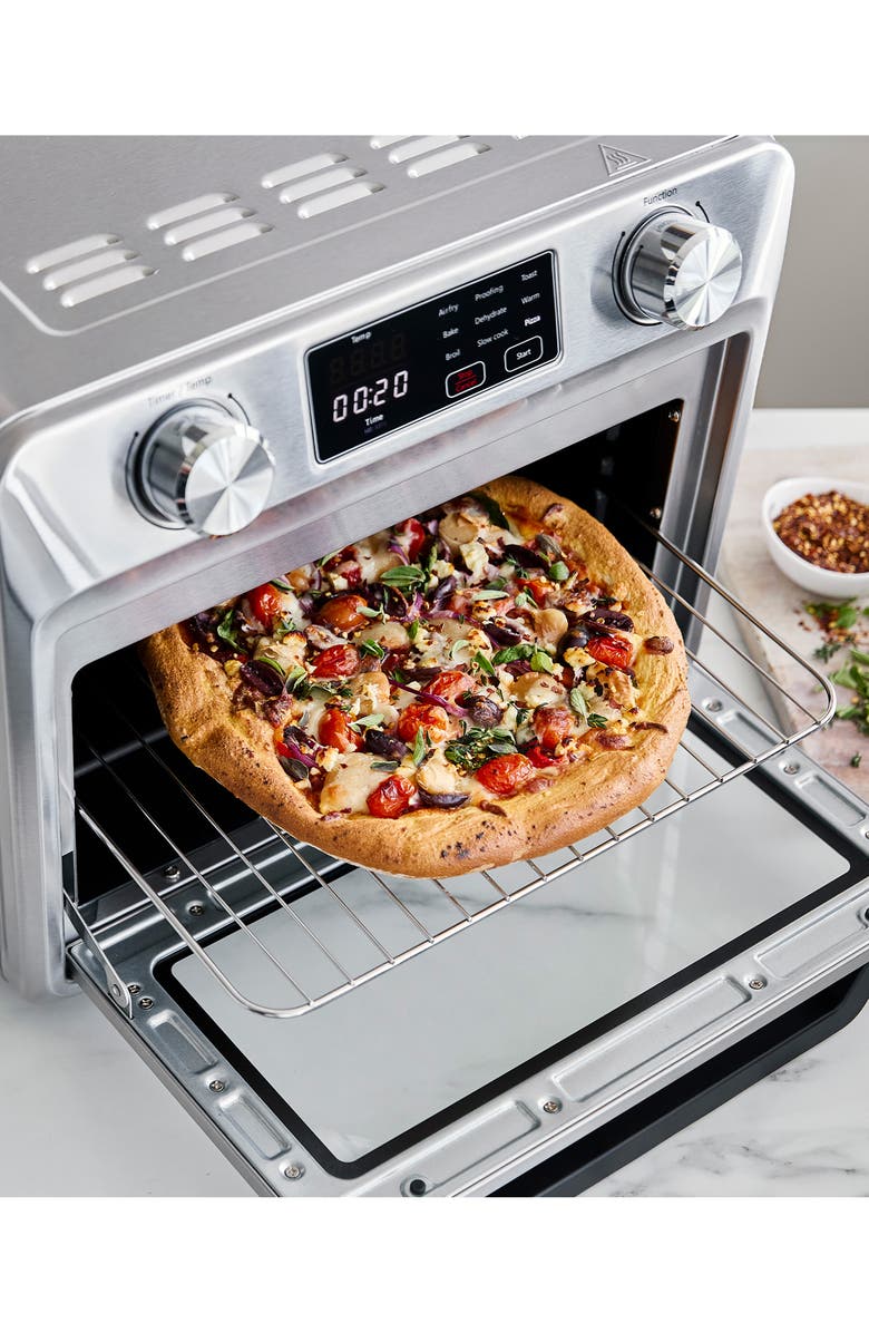 GreenPan Bistro 9-in-1 Air Fry Toaster Oven, Alternate, color, Stainless Steel