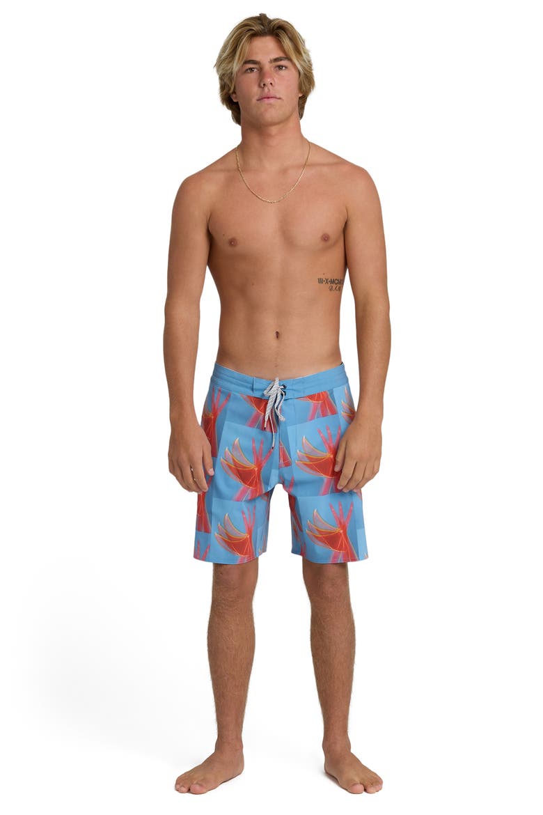 Good Times Gallery LT Board Shorts, Alternate, color, BLUE MULTI
