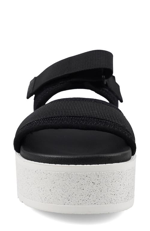 National Comfort Shadoww Platform Sandal