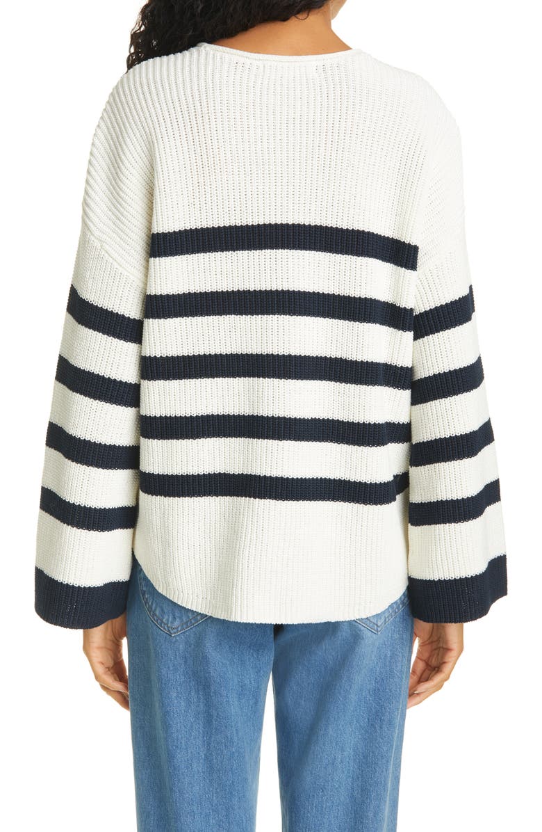 FRAME Mariner Stripe Sweater, Alternate, color, 