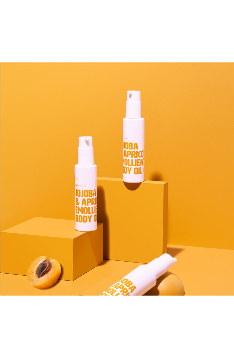 Buff Experts Jojoba & Apricot Emollient Body Oil, Alternate, color, 
