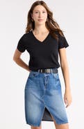 1901 V-Neck Cotton T-Shirt