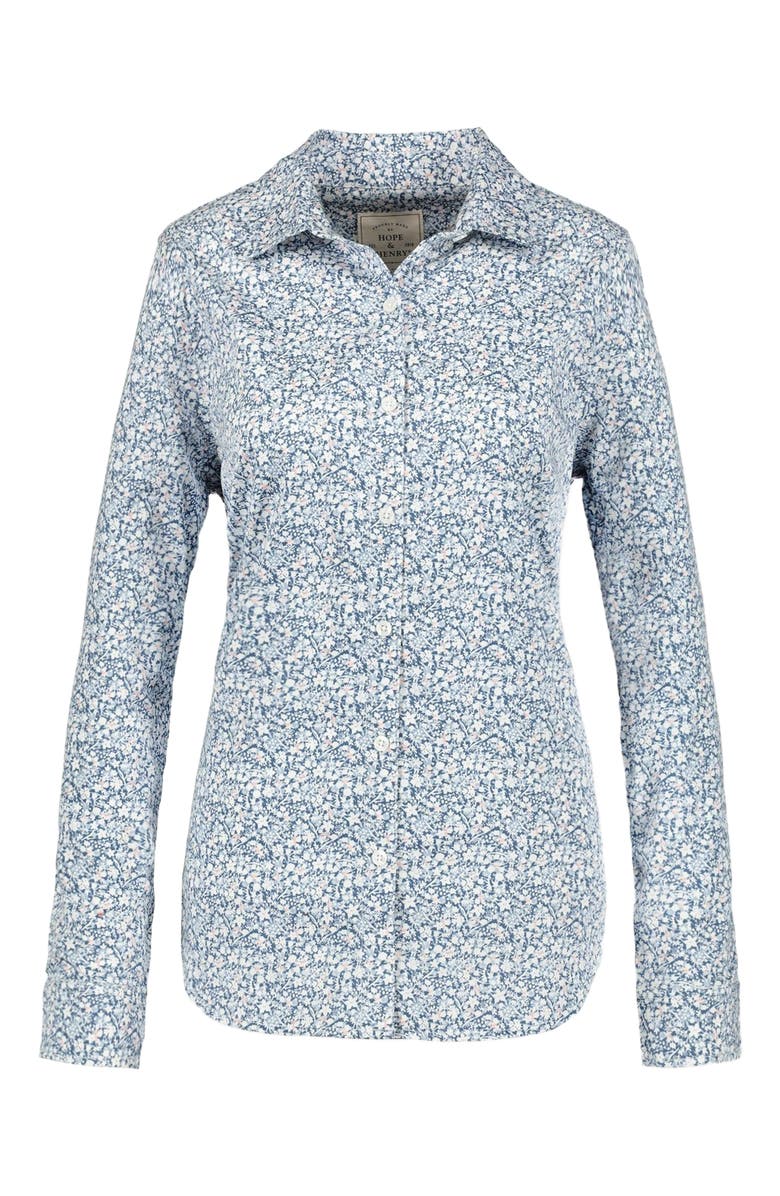 Hope & Henry Women's Poplin Classic Fit Shirt, Alternate, color, 
