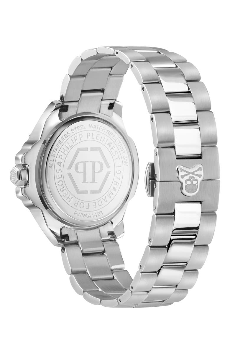 PHILIPP PLEIN The Skull Bracelet Watch, 41mm, Alternate, color, 