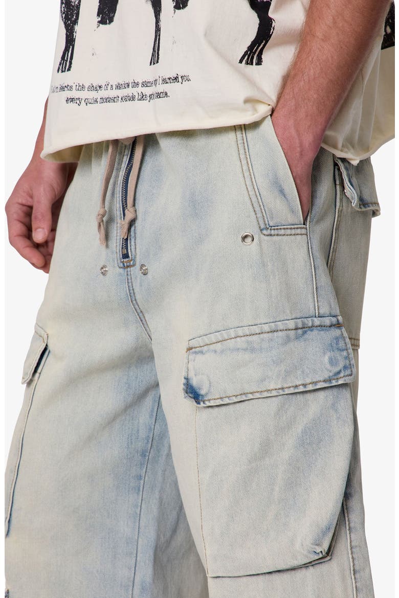 Rave Cargo Shorts, Alternate, color, VINTAGE BLUE