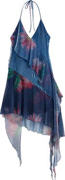 Desigual Asymmetric Halter Dress