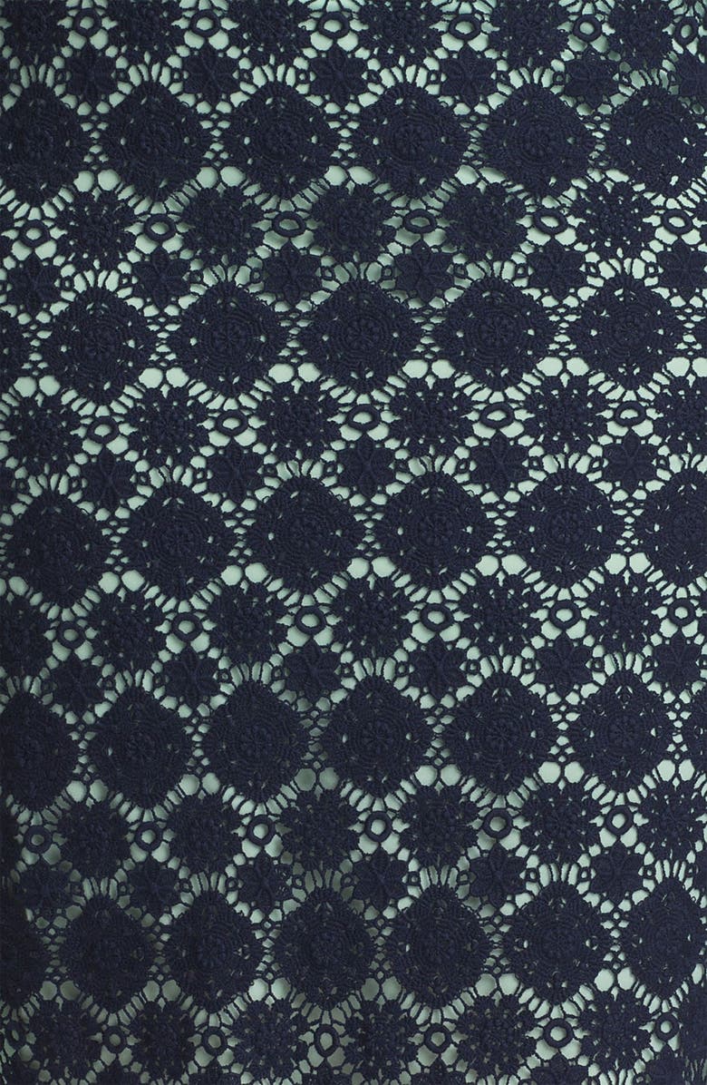 Vince Camuto Lace Pencil Skirt, Alternate, color, 