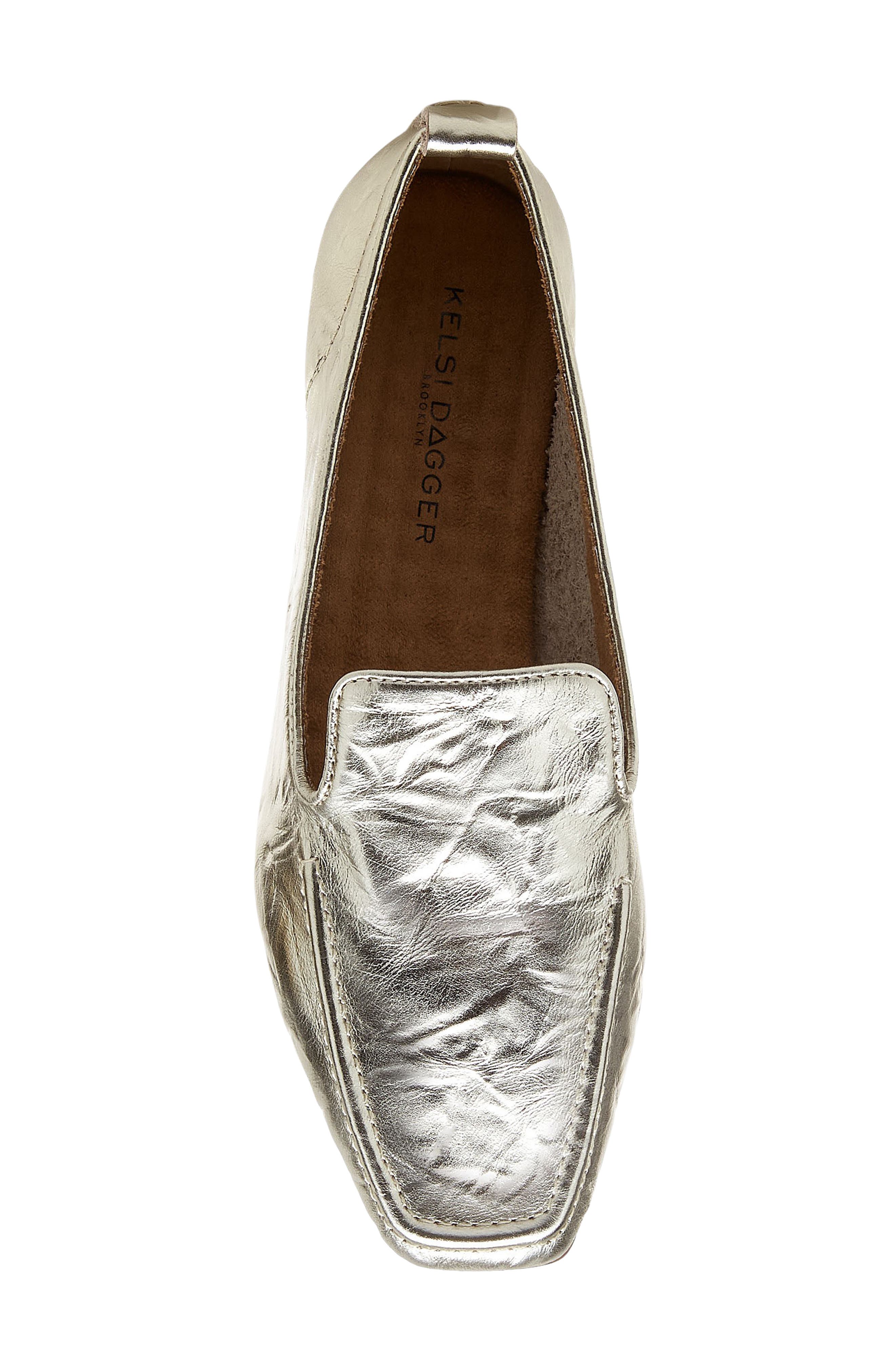 Kelsi Dagger Brooklyn Finely Loafer, Alternate, color, Washed Gold
