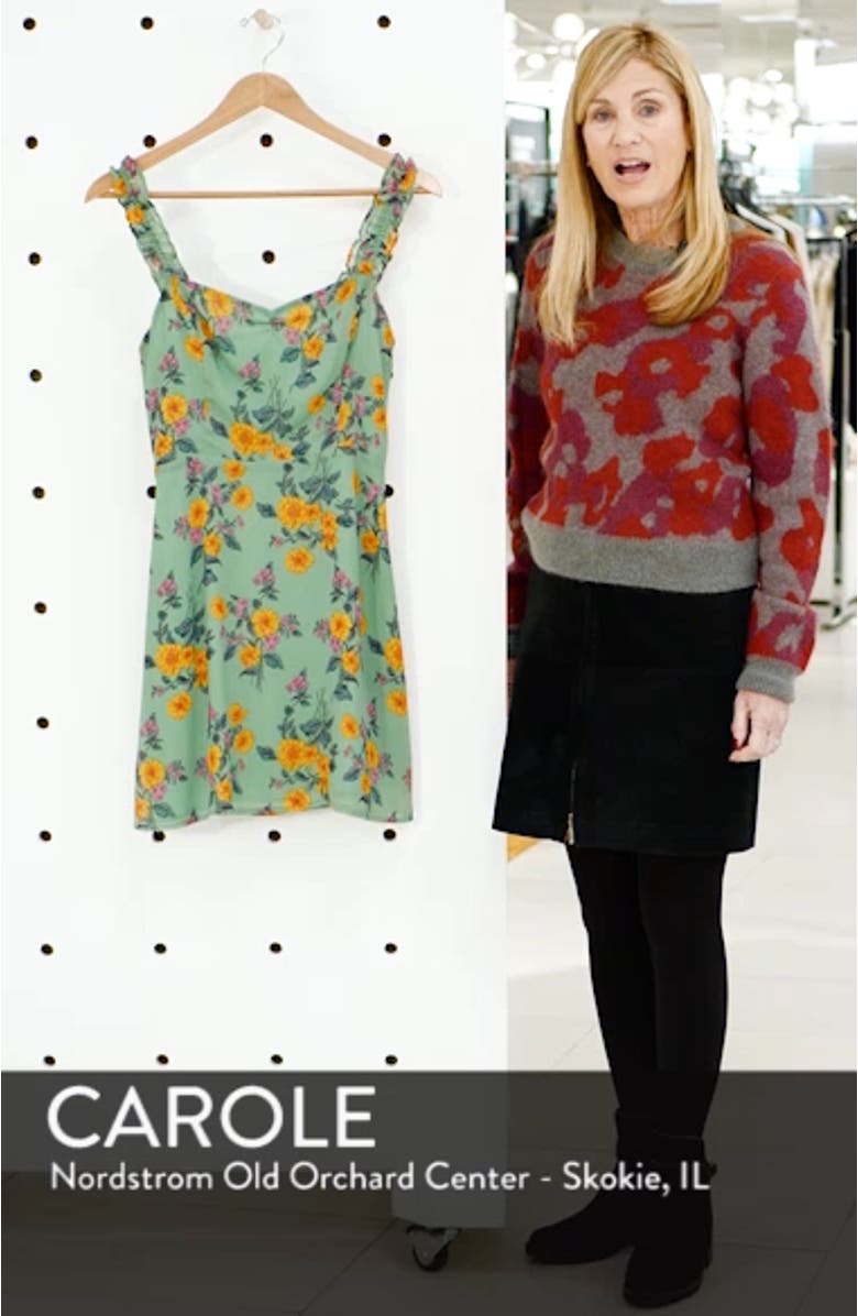 Stella Ruffle Strap Minidress, sales video thumbnail