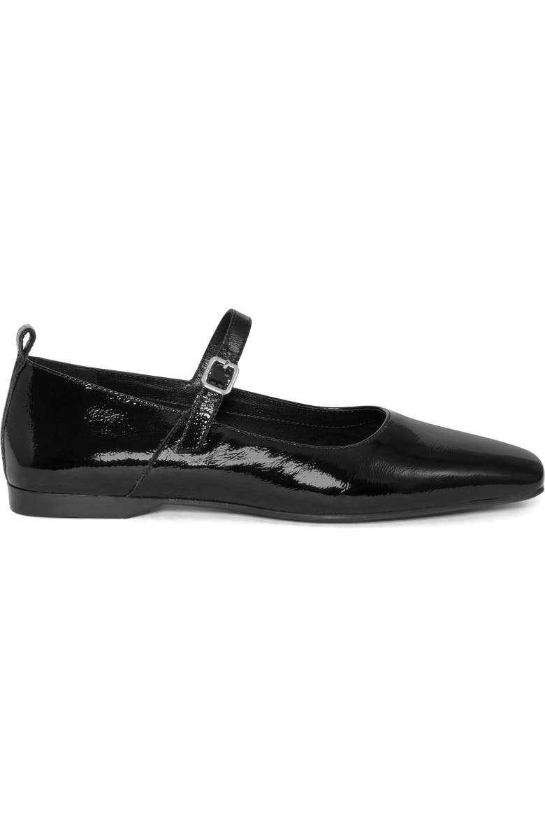 Vagabond Shoemakers Delia Mary Jane Flat, Alternate, color, Black Patent