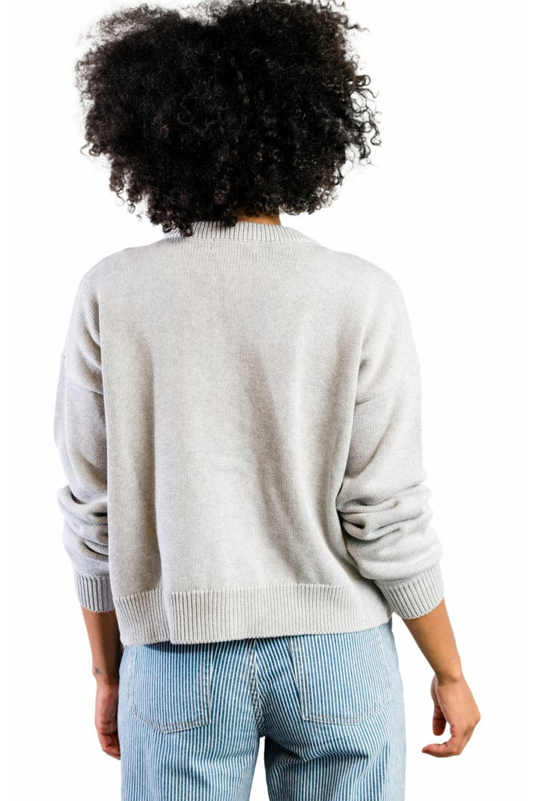 Willow Classic Cardigan, Alternate, color, Heather Grey
