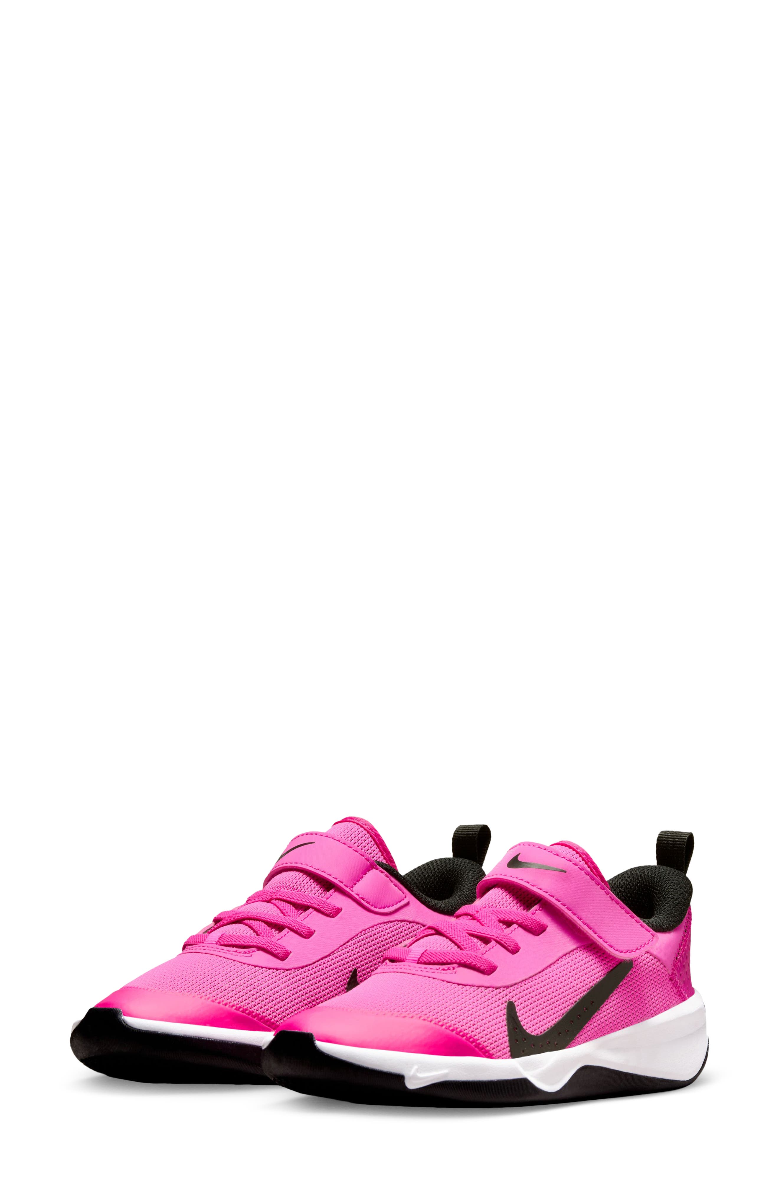 Kids' Omni Multi-Court Sneaker, Main, color, LASER FUCHSIA/ BLACK/ WHITE