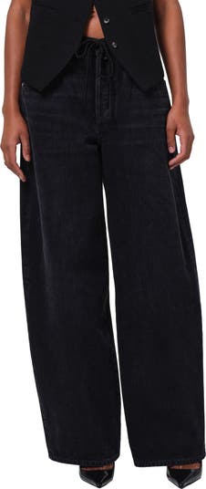 Citizens of Humanity Brynn Drawstring High Waist Wide Leg