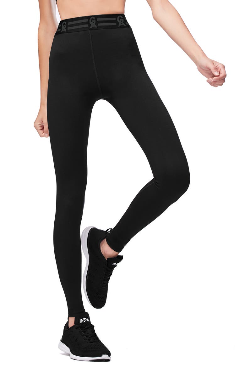 Icon High Waist Leggings, Main, color, BLACK001