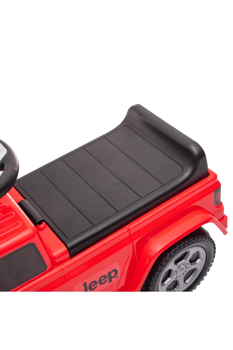 Jeep Rubicon Foot to Floor Ride-On for Toddlers, Alternate, color, RED