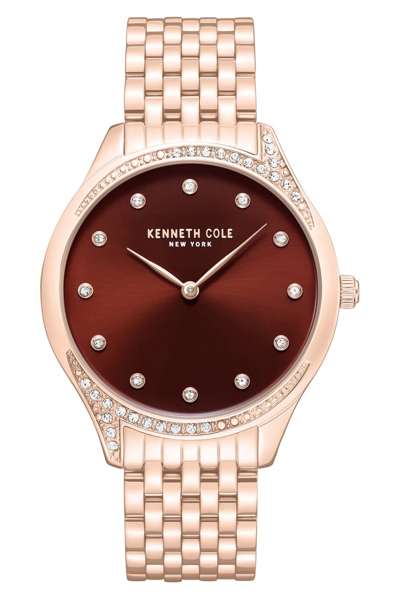 Classic Bracelet Watch, 36mm, Main, color, ROSEGOLD