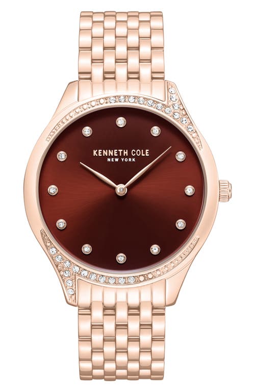 Kenneth Cole New York Classic Bracelet Watch, 36mm in Rose Gold  product
