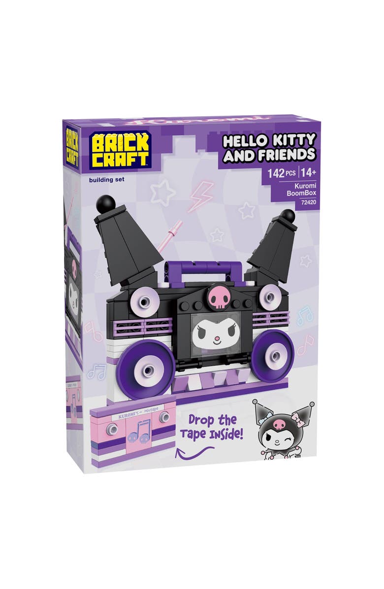 Brickcraft Hello Kitty Kuromi BoomBox Building Set, Alternate, color, Purple