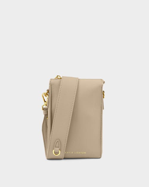 Katie Loxton Avery Slim Crossbody Bag In Neutral