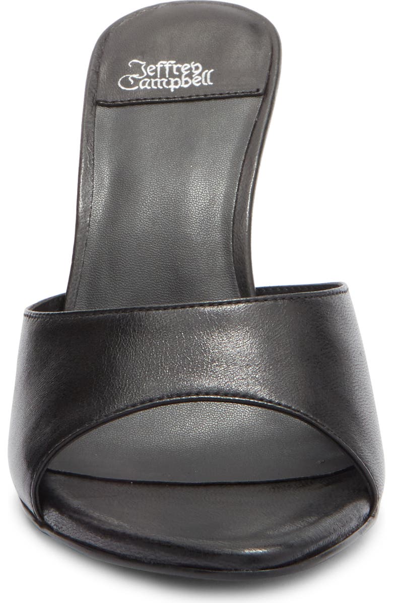 Jeffrey Campbell Agent Slide Sandal, Alternate, color, Black