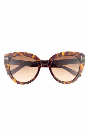TOM FORD Izzi 53mm Cat Eye Sunglasses