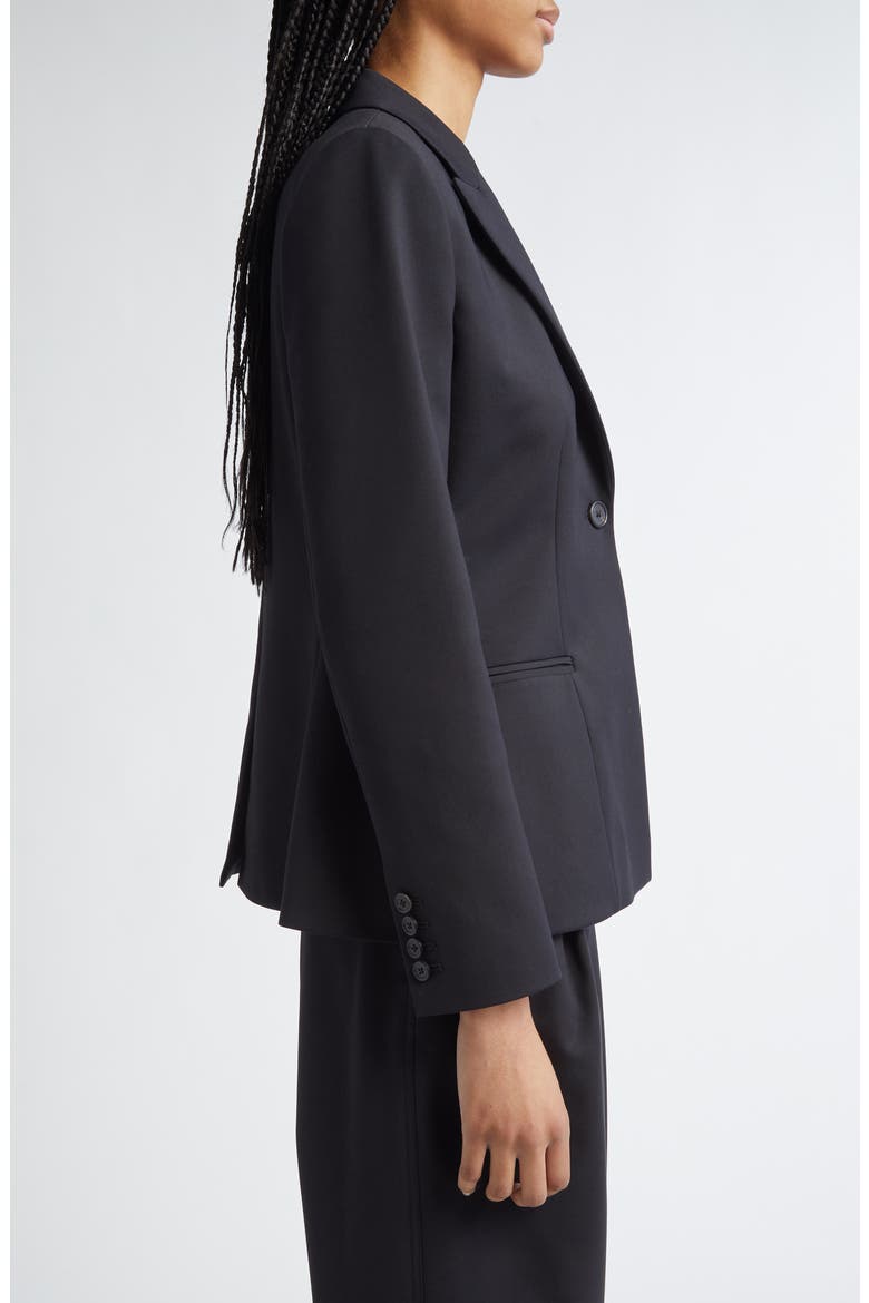 Flynn Single Breasted Blazer, Alternate, color, BLACK