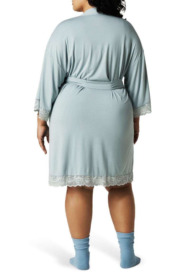 Lace Robe, Alternate, color, SHADOW GREEN