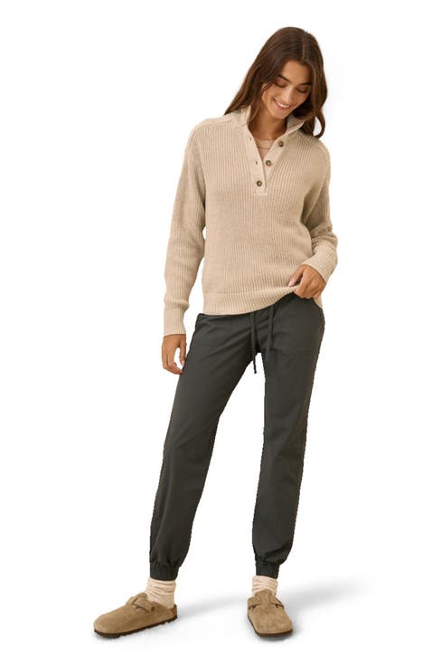 Luxe Knit Henley Sweater